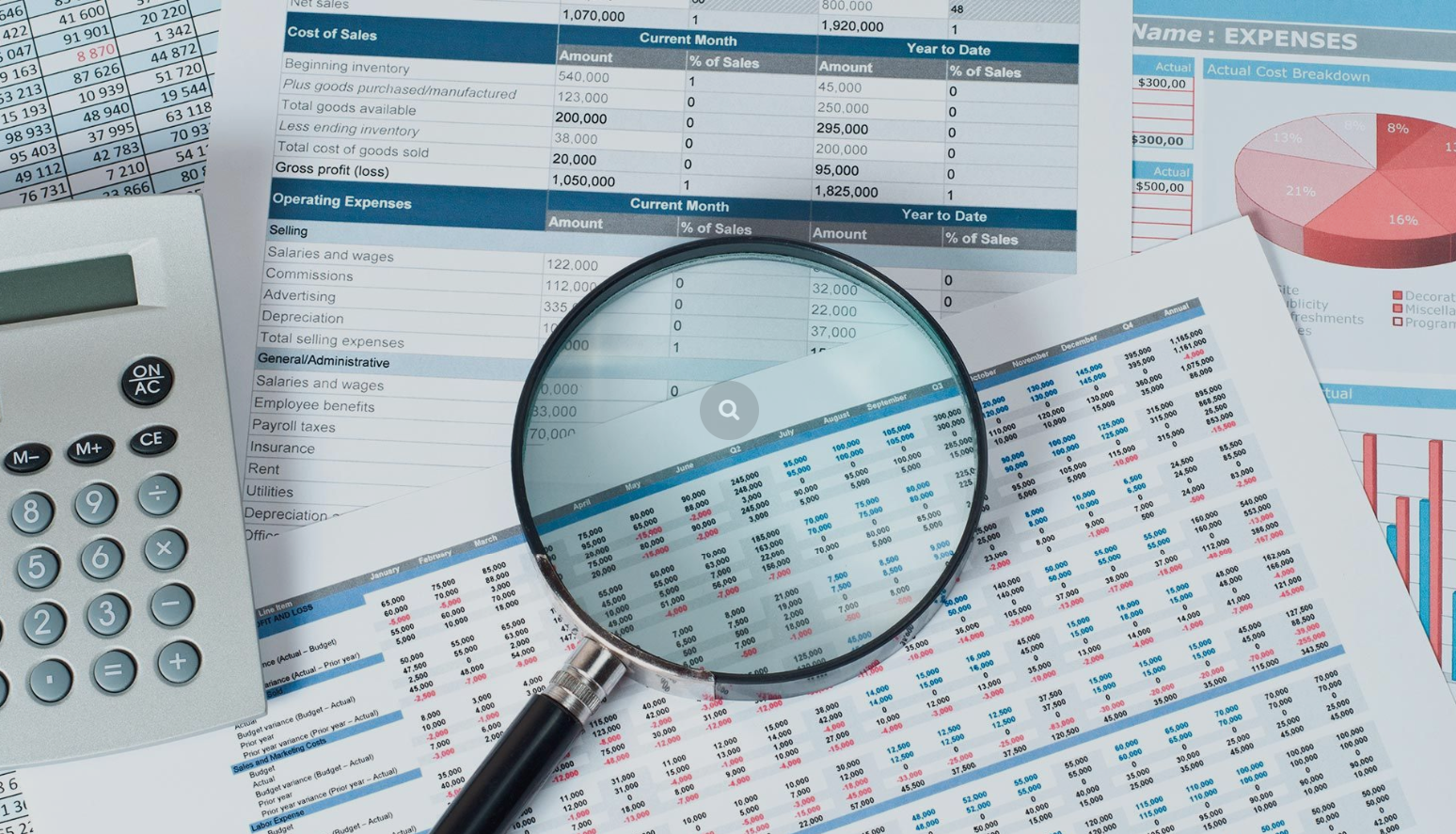 printing and packaging Chart Of Accounts