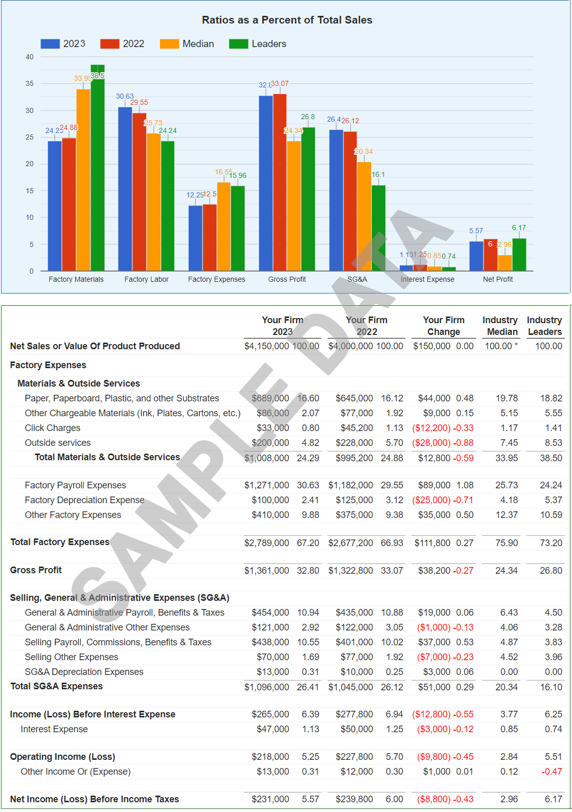 Income Statement Report